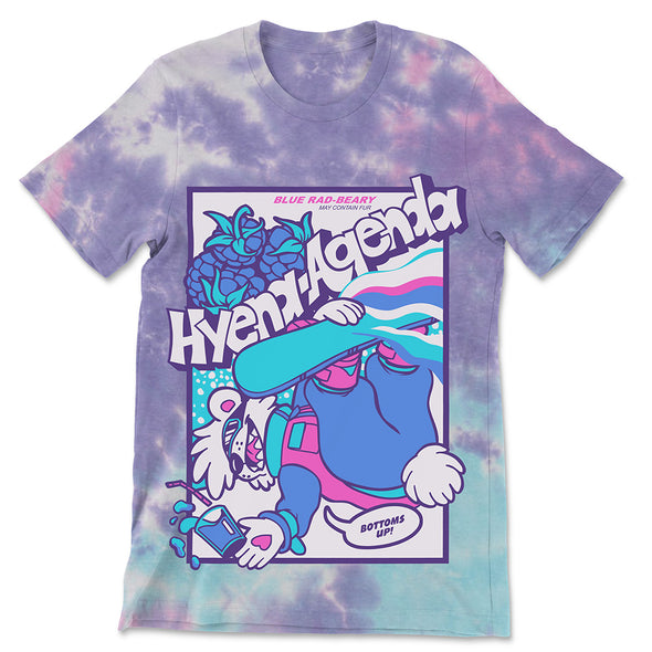 Blue Radbeary Tie Dye Shirt - Slush
