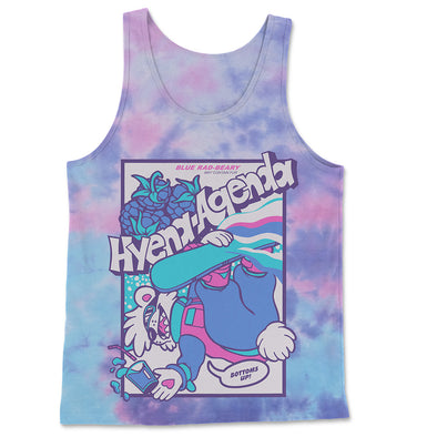 Blue Radbeary Tie Dye Tank Top - Slush