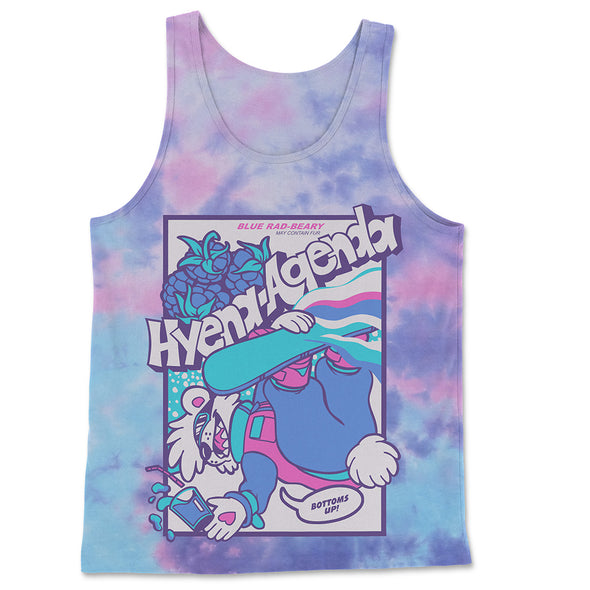 Blue Radbeary Tie Dye Tank Top - Slush