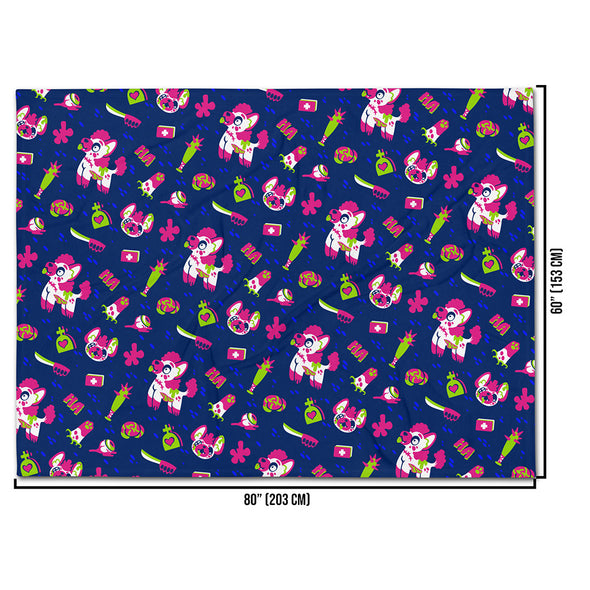 Bwains Throw Blanket