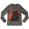 Dire Wolf Tie Dye Long Sleeve - Stealth