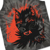 Dire Wolf Tie Dye Tank Top - Stealth