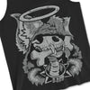 Dog Bone Tank Top - Black