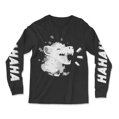 HAHA Long Sleeve Shirt - Black