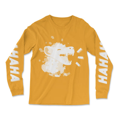HAHA Long Sleeve Shirt - Gold