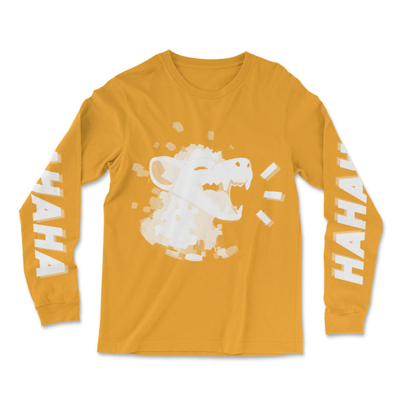 HAHA Long Sleeve Shirt - Gold