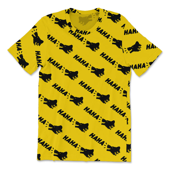 HAHA All Over Shirt - Yellow [LIMITED EDITION]