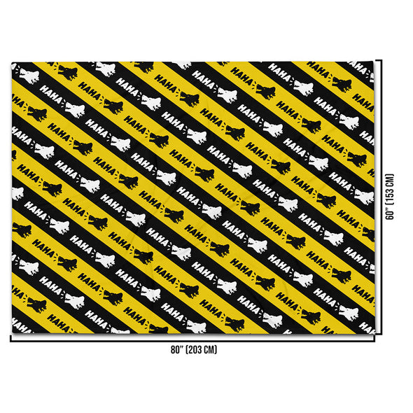 HAHA Throw Blanket