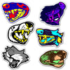 Predator vs Prey Sticker Pack