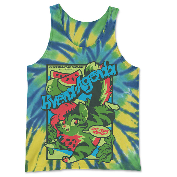 Watermeowlon Limeade Tank Top - Tie Dye [LIMITED EDITION]