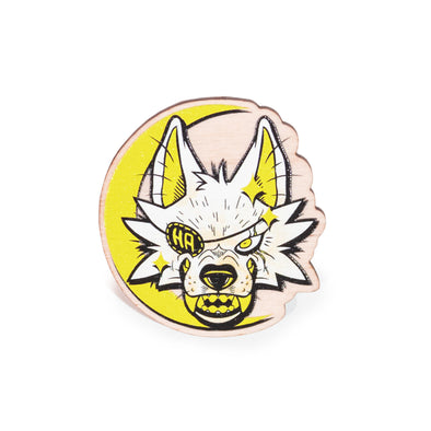 Wooden Pin - Werewolf