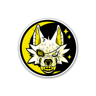 Rad Werewolf Sticker Stickers – HyenaAgenda