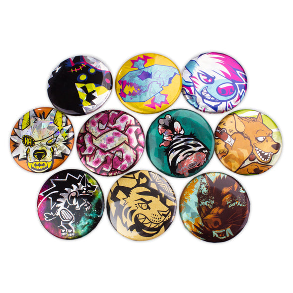Lion's Share Pin Button Pack