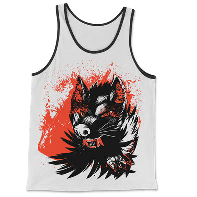 Dire Wolf Tank Top - White