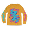 Glitchwave Long Sleeve - Gold
