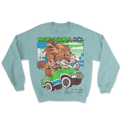 Road Trip Sweatshirt - Pigment Mint [FINAL STOCK]